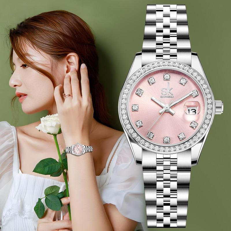 Luxury Watch Diamond - Reloj de mujer a la moda