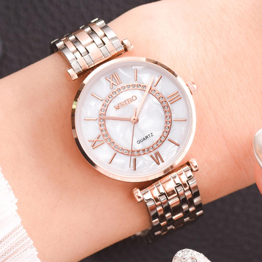 Luxury Watch Diamond - Relojes de pulsera de cristal de