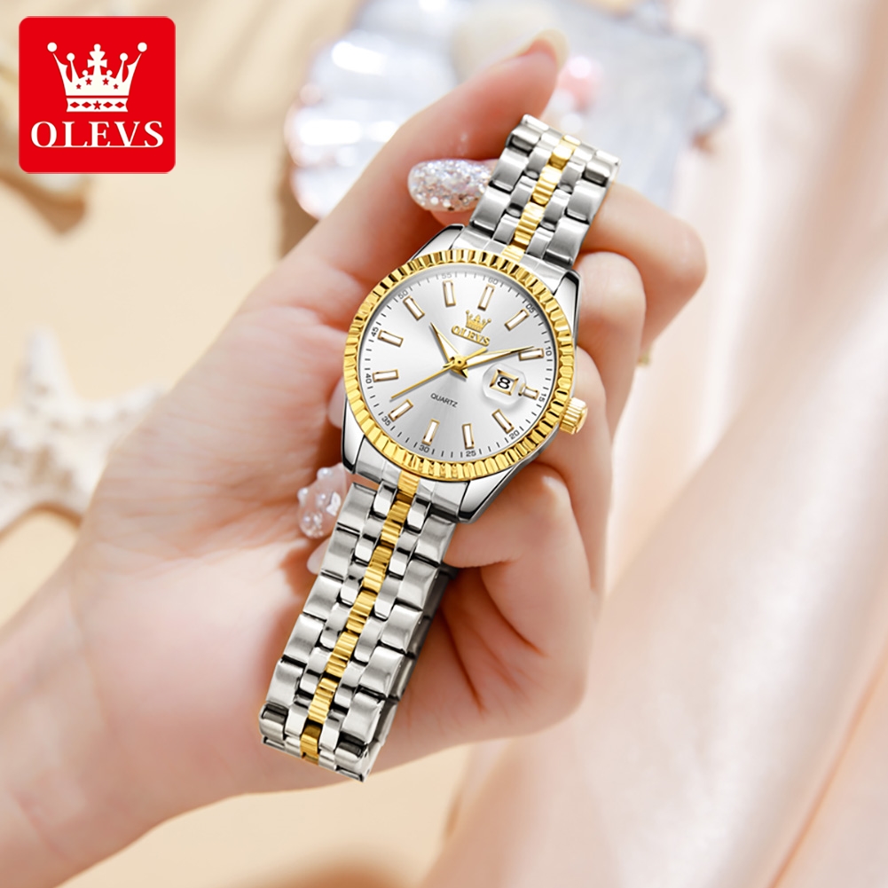 Luxury Watch Hd - Reloj OLEVS 5593 para Mujer, Marca