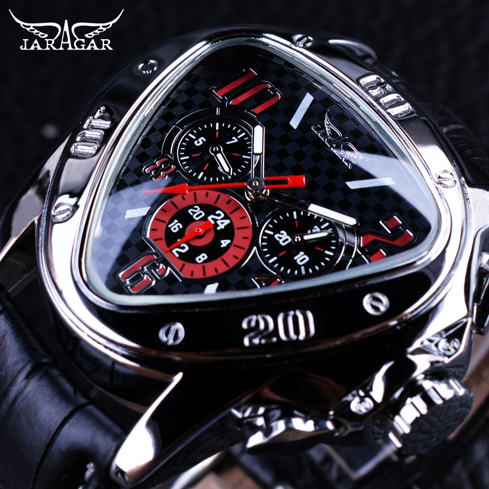 Watch Triangle Luxury - Jaragar Sport Racing diseño geométrico triángulo