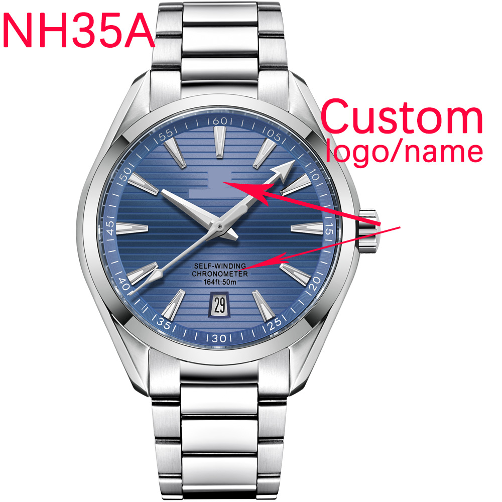 Luxury Watch Logos - Reloj de pulsera mecánico automático NH35