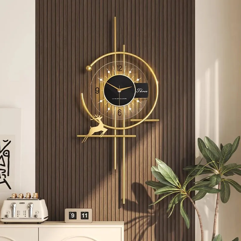 Luxury Watch House - Reloj de pared Popular para comedor,