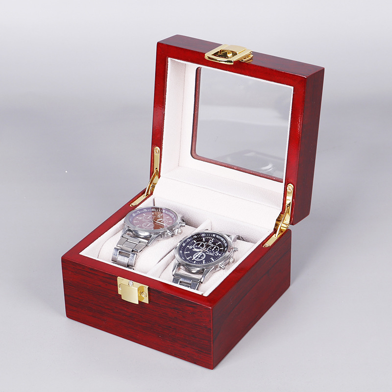 Caja de reloj de cuero PU de l - Luxury Watch Packaging Box reseña y precio