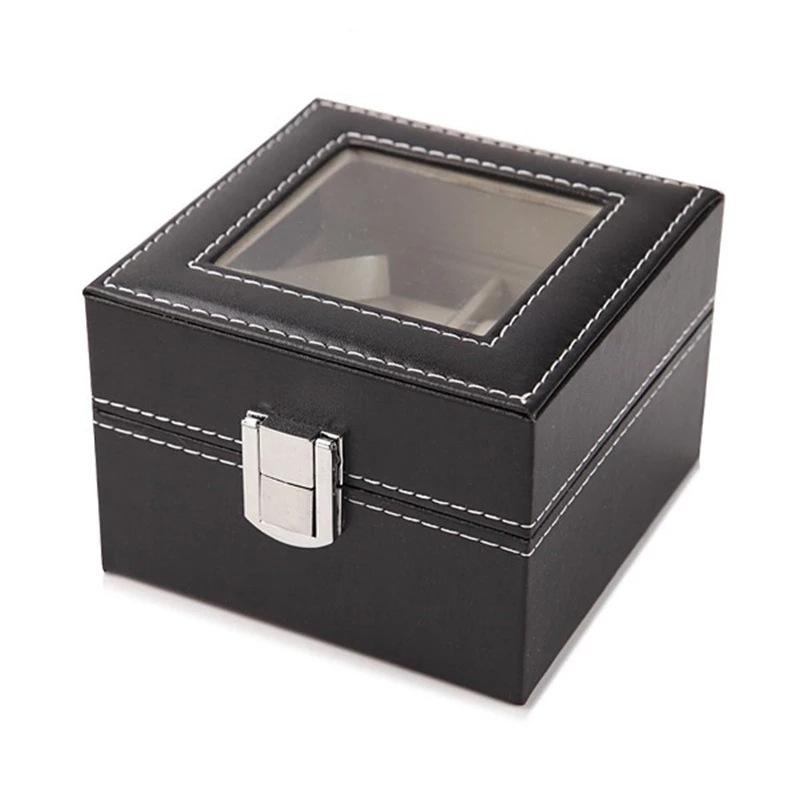 Caja de reloj de cuero PU de l - Luxury Watch Packaging Box reseña y precio