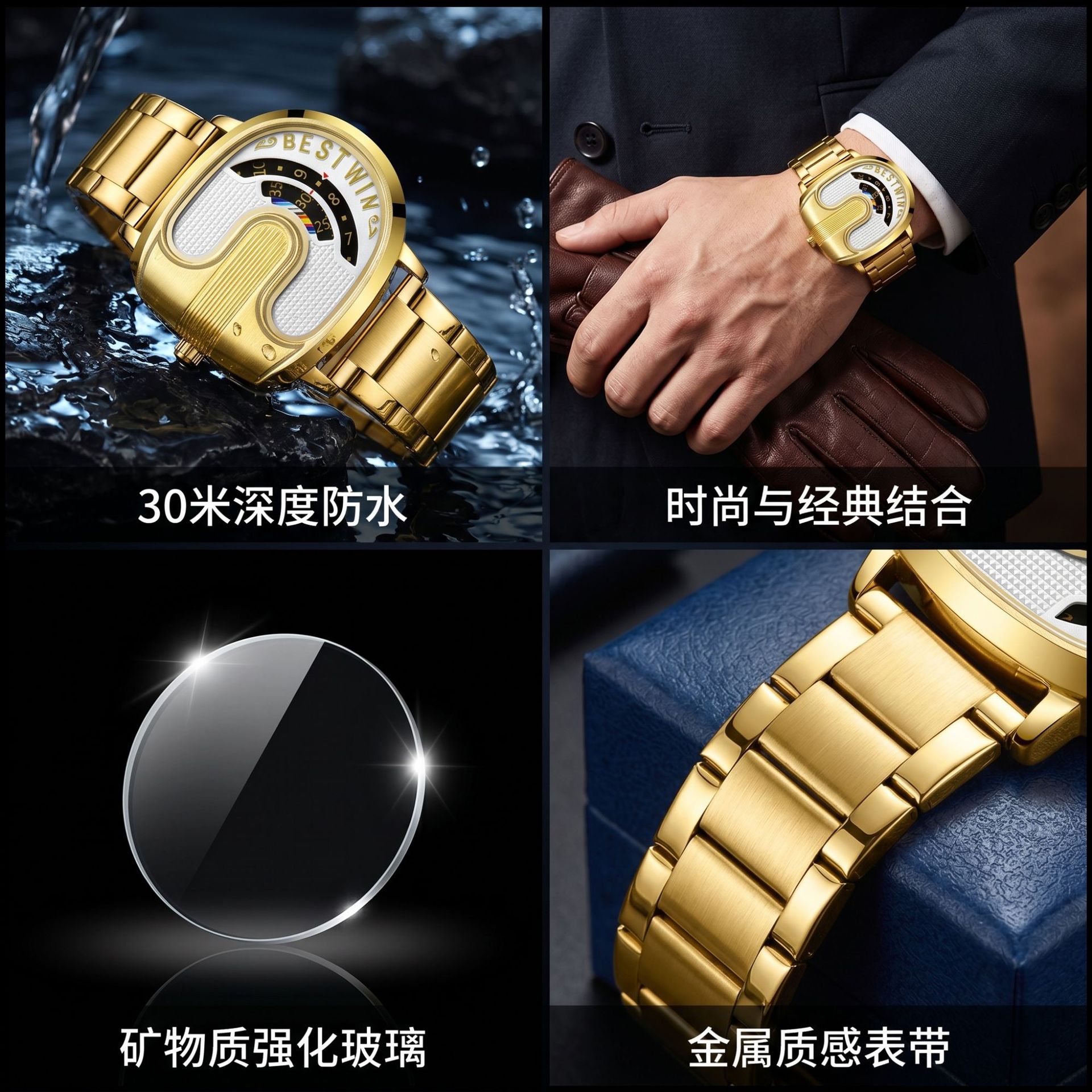 Relojes de Lujo para Hombre de - Luxury Watch Gold reseña y precio