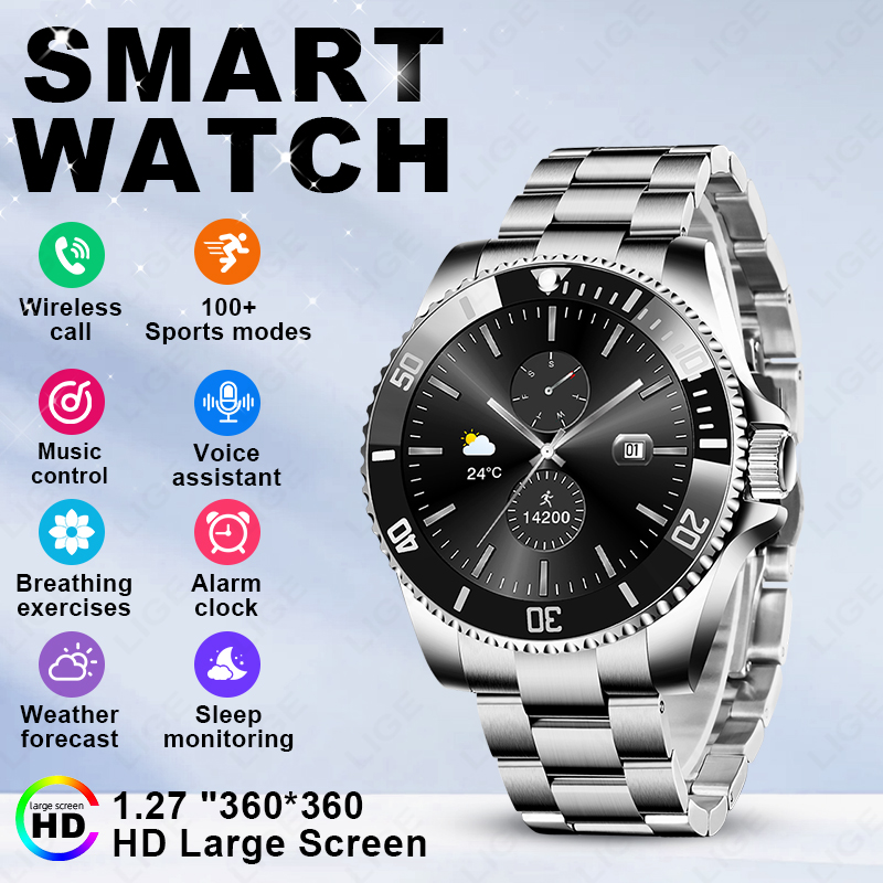 Reloj Inteligente LIGE 2026 co - Luxury Watch Hd reseña y precio