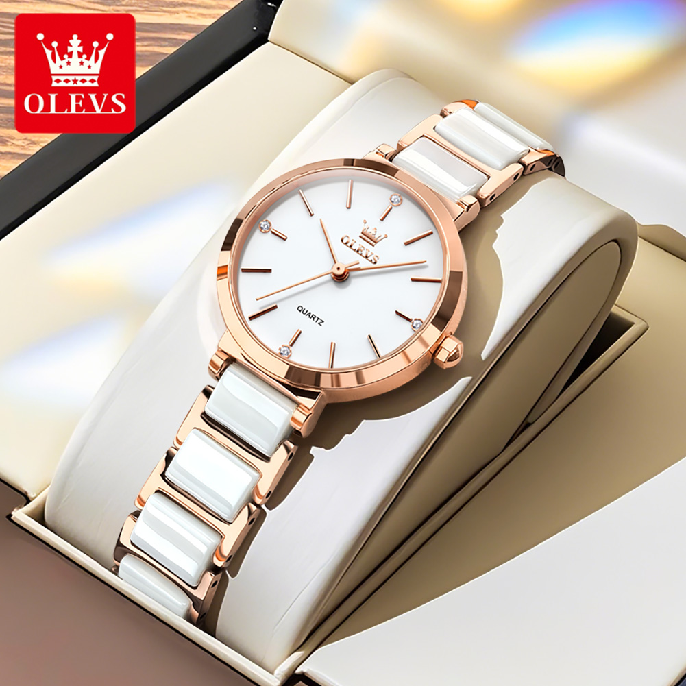 OLEVS Reloj de mujer 5877 Relo - Luxury Watch In Usa reseña y precio