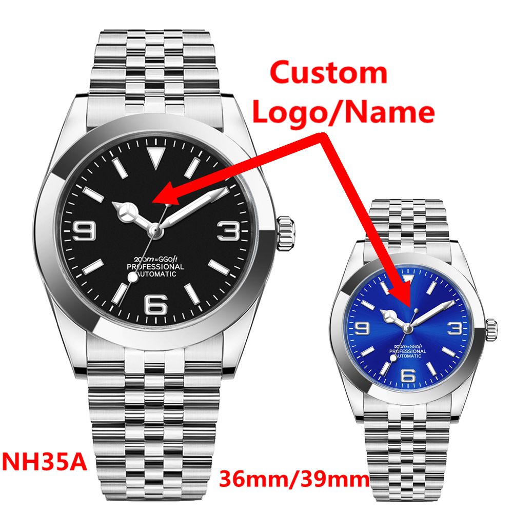 Reloj NH35 de Lujo con Logotip - Luxury Watch Logos reseña y precio
