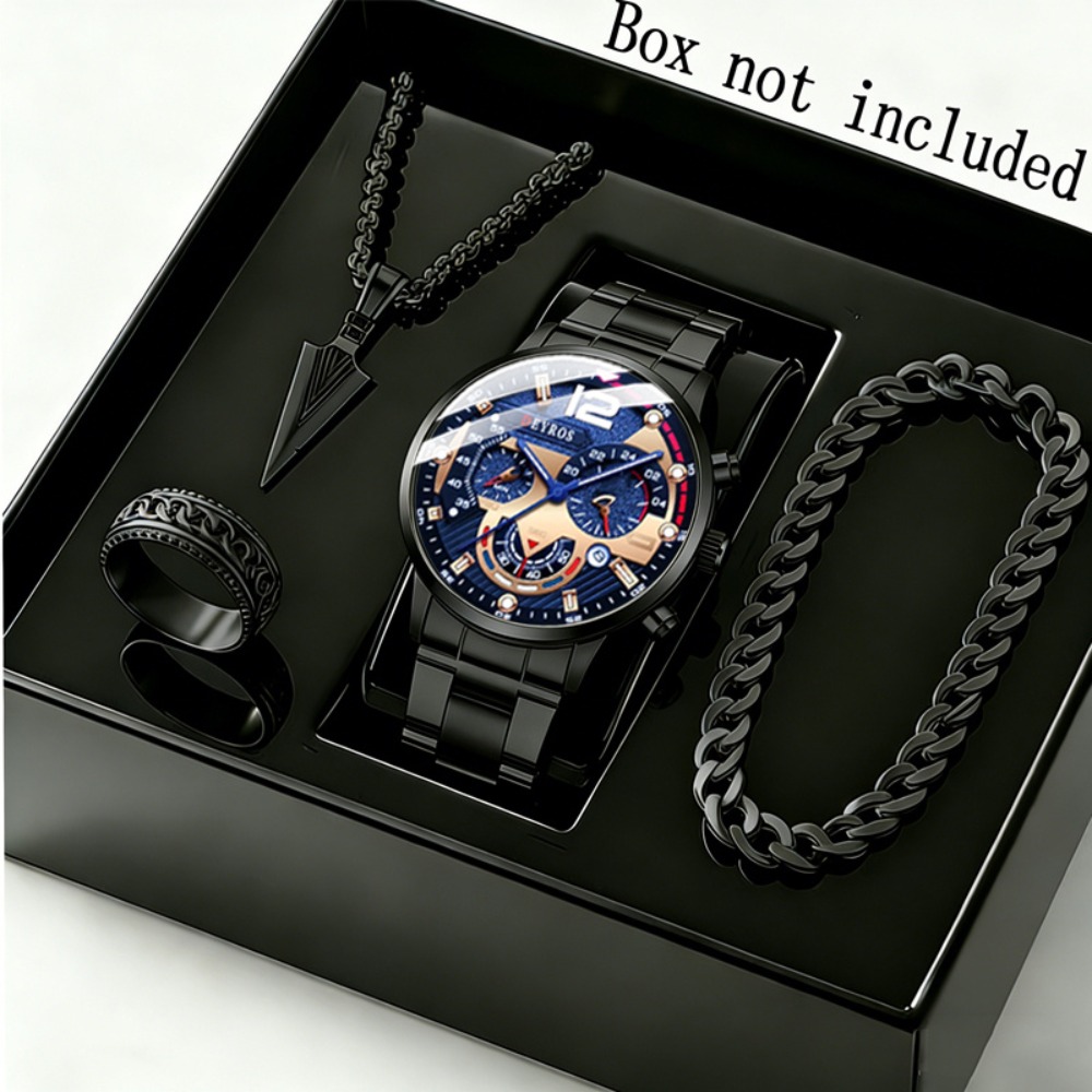 Juego de 4 piezas: Reloj de ho - Watch Triangle Luxury reseña y precio