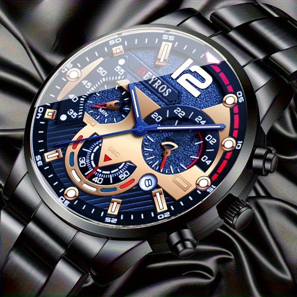 Juego de 4 piezas: Reloj de ho - Watch Triangle Luxury reseña y precio
