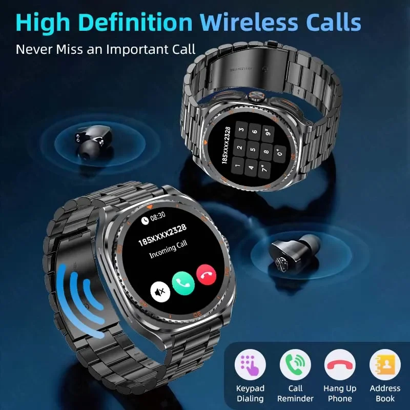 Nuevo 2026 TWS 2 en 1 auricula - Luxury Watch Hd reseña y precio