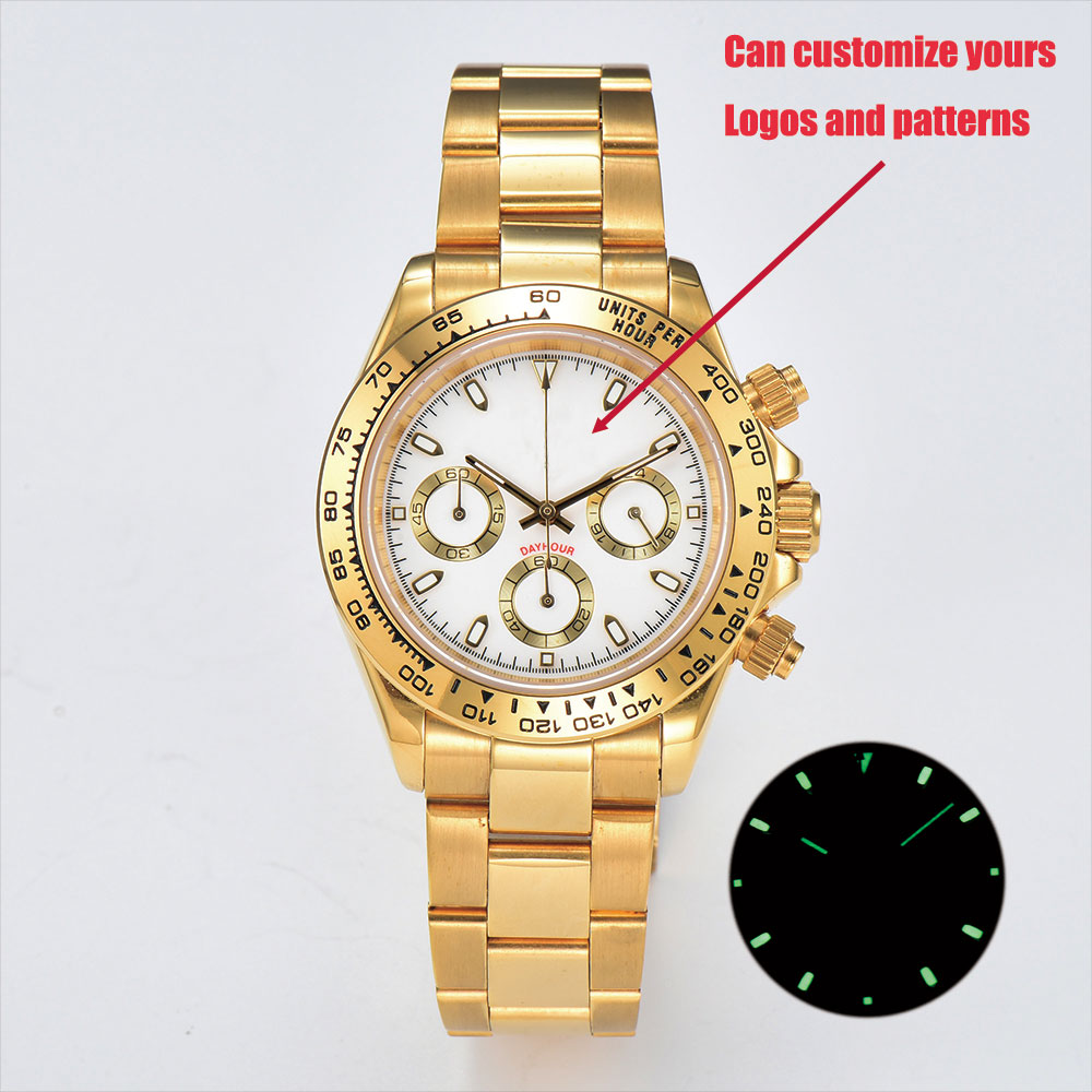 Reloj dorado de 39mm para homb - Luxury Watch Gold reseña y precio