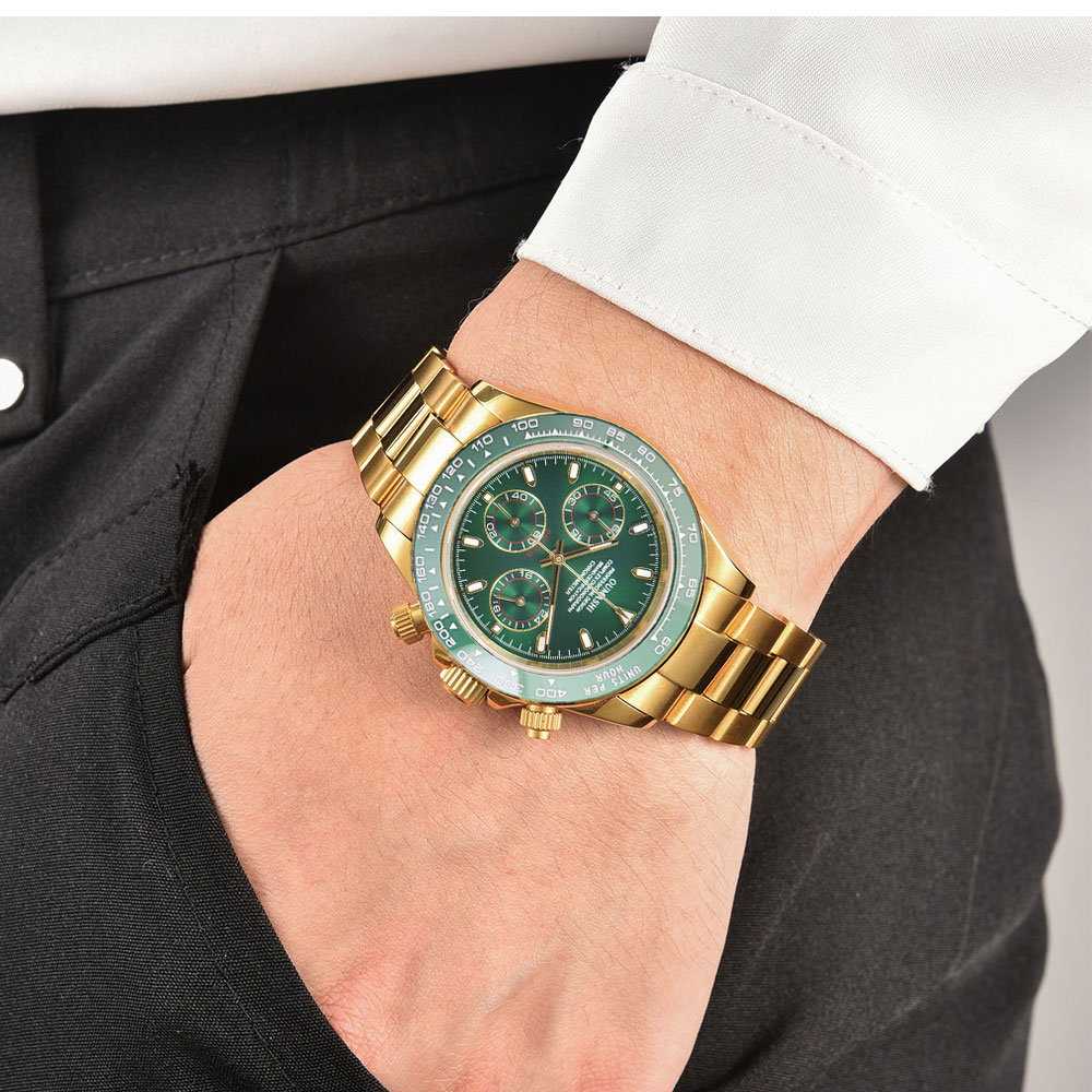 Reloj dorado de 39mm para homb - Luxury Watch Gold reseña y precio