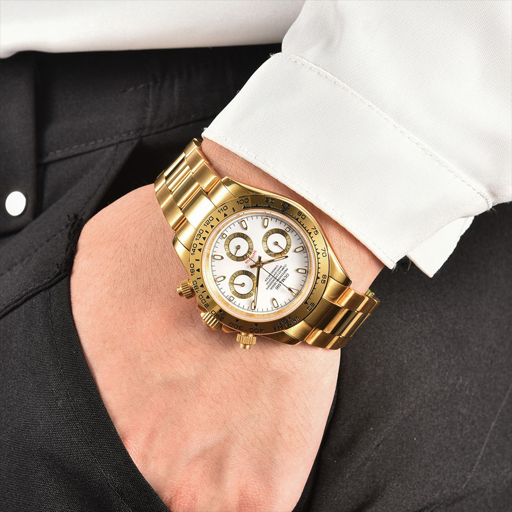 Reloj dorado de 39mm para homb - Luxury Watch Gold reseña y precio