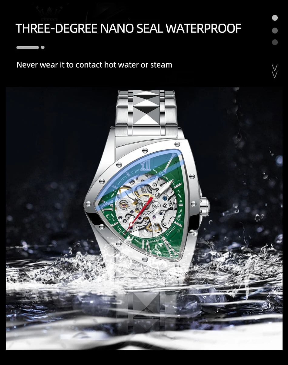 CHENXI diseñador de lujo moda  - Watch Triangle Luxury reseña y precio
