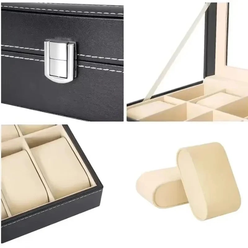 Estuche de Piel Sintética para - Luxury Watch Packaging Box reseña y precio