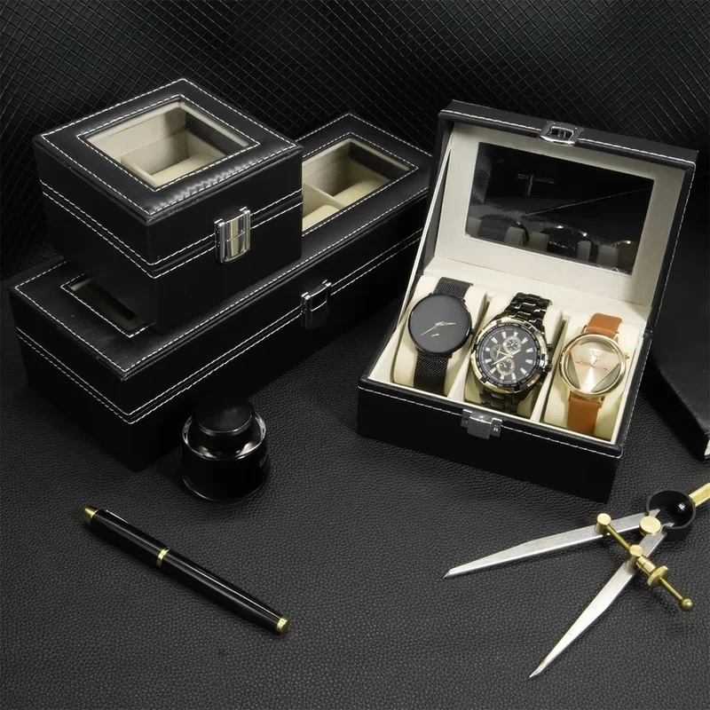 Estuche de Piel Sintética para - Luxury Watch Packaging Box reseña y precio
