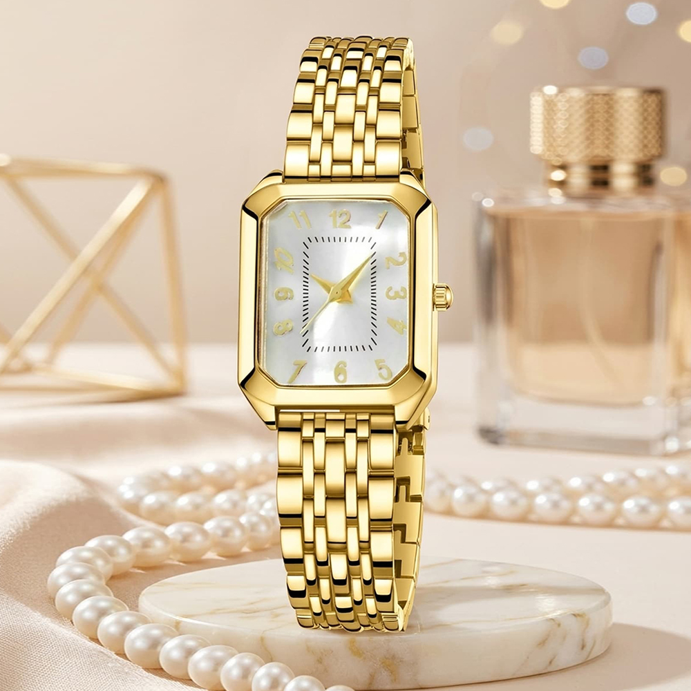 Reloj de pulsera unisex de 1 p - Luxury Watch Gold reseña y precio